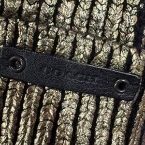 Coach Gold and Black Women's Hat